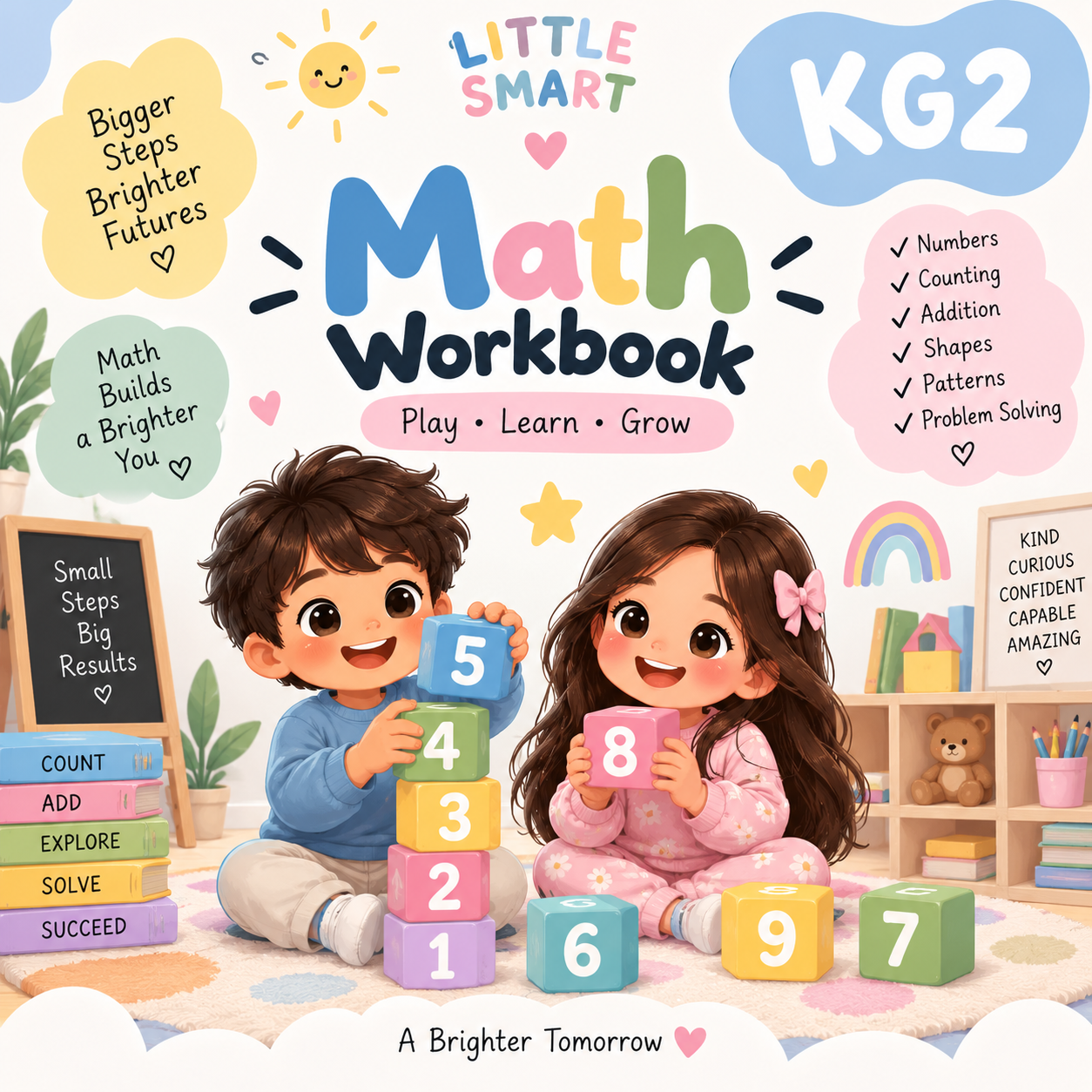 KG 2 Math Practice Pack